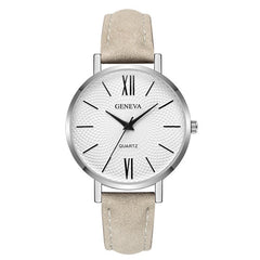 Women's Watches Fashion Geneva Brand Roman Numeral  Reloj De Mujer Worth Buying Horloge Dames Minimalism Clock Orologio Donna@50