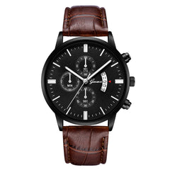 Geneva Women Mens Wristwatch Stainless Steel Leather Analog Alloy Quartz watches man wrist watches day date men watch