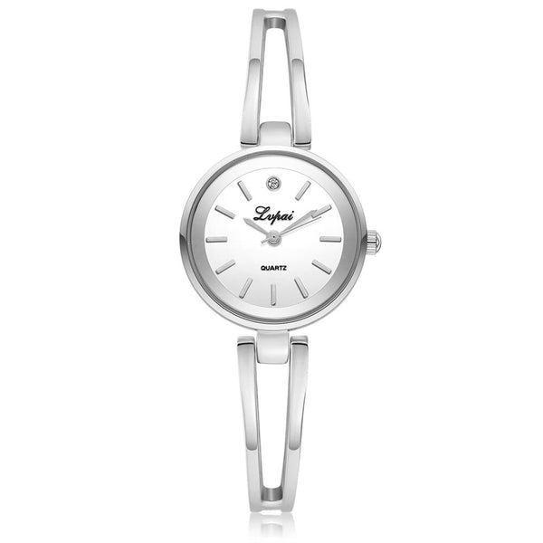 High Quality Women's Watches Rose Gold Disc Fashion Ladies Quartz Wristwatch  Exquisite Bracelet Clock Dress Montre Feminino@50