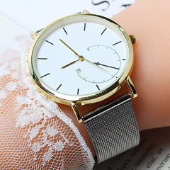 Man Watches 2019 Brand Luxury Simple Business Fashion Steel Strip Quartz Wristwatch Mens relogio masculino saat erkek kol saati