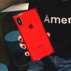 Fashion Clear Phone Case For iPhone 11 Pro X 6 6S 7 8 Pls XS Max XR Cases Silicone Tpu Soft Transparent Cover Coque For iphone X