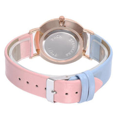 Luxury Quartz Watch Women Multicolor Dial Ladies Fashion Wristwatches Student Leather Clock Dress Relogio Feminino Masculino@50