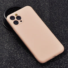 TIKITAKA Candy Color Phone Case For iPhone 11 11Pro Max Liquid Silicone Solid Plain For iPhone 11 Case Soft TPU Back Cover Shell