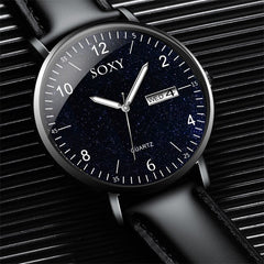 Top Brand Luxury Fashion Men's Watch Quartz Watches Casual Slim Sports Clock Relogio Masculino Calendar Luminous
