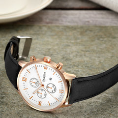 Fashion Mens Watches Top Brand Business Sport Quartz Wrist Watch Luxury Leather Belt Clock Simple Wristwatch Relogio Masculino@5