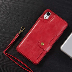 Vintage PU Leather Phone Case For iPhone XR XS Max Case Multi Card Holders Back Cover Wallet For iPhone 6 6s 7 8 Plus X Cases