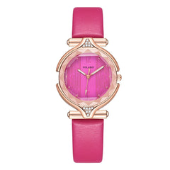 Hot Women Watches Fashion Dial Ladies Watch Quartz Wristwatch Pink Leather Gift Female Clock Zegarki Damskie NEW Free Shipping@5