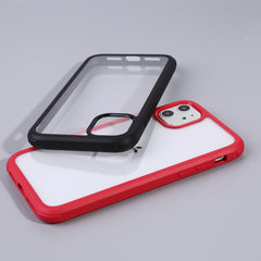 Fashion Shockproof Bumper Transparent TPU Phone Case For iPhone 11Pro Max X XR XS Max Double-sided tempered glass Cases PC Cover