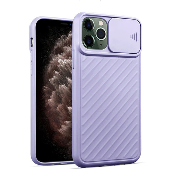 Colorful Silicone Shockproof Phone Case For iphone 11 Pro Max XR X XS Max 7 8 Plus Camera Protection Soft TPU Solid Color Cover