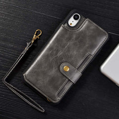 Vintage PU Leather Phone Case For iPhone XR XS Max Case Multi Card Holders Back Cover Wallet For iPhone 6 6s 7 8 Plus X Cases
