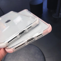 Transparent Colorful Frame Phone Case For iPhone 11 11 Pro Max X XR XS Max 8 7 6 6S Plus Soft Silicone Shockproof Bumper Cover