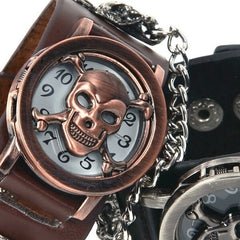 Relogio Masculino Men's Watch Personality Hollow Clamshell Creative Watch Men's Watch Fashion Men's Clock Erkek Kol Saati