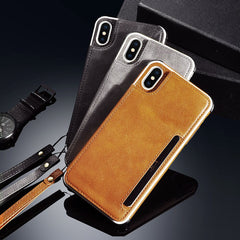 Luxury Leather Card Wallet Cases For iPhone 11Pro XS Max X XR 8 7 6 6S Plus Card Slot Soft Silicone shockproof Back Cover Capa