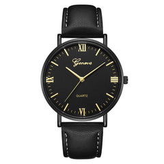 Fashion Men Watches Case Synthetic Leather Belt Analog Quartz Sport Watch mens Watches Top Brand Business Clock Masculino Reloj