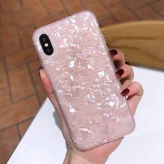 Glitter Phone Case For iPhone 11Pro 7 8 Plus Dream Shell Pattern Cases For iPhone XR XS Max 7 6 6S Plus Soft TPU Silicone Cover