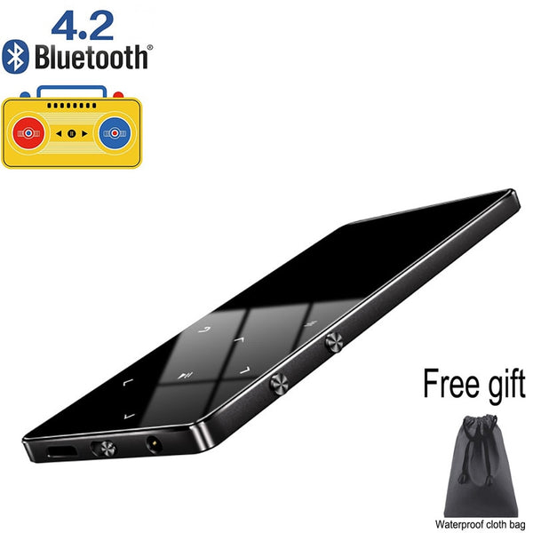 Original Metal Bluetooth Sport MP3 Player Portable Audio with Built-in Speaker Radio E-book digital voice recorder Music Player