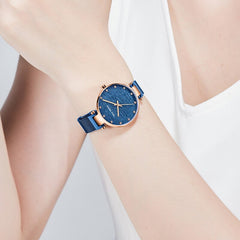 MINIFOCUS Girls Watches Womans Top Brand Luxury 2019 Black Rose Gold Watch Women Quartz Stainless Steel Women's Watch Ladies