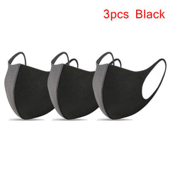 PM2.5 Anti Pollution Mask Dust Respirator Washable Reusable Masks With Valve Filter Cotton Unisex Mouth Muffle