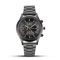 Men Watches Mens 2019 Steel Luxury Sports Quartz Watch Men Wristwatch MaleClock Business Watches Relogio Masculino Male Saati (Black)