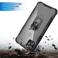 Transparent 360 Rotating Ring Case For iphone 11 11pro Ultra-thin Rubber Bumper Hybird Case For iphone XS Max X XR 6 6s 7 8 Plus