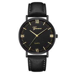 Fashion Men Watches Case Synthetic Leather Belt Analog Quartz Sport Watch mens Watches Top Brand Business Clock Masculino Reloj