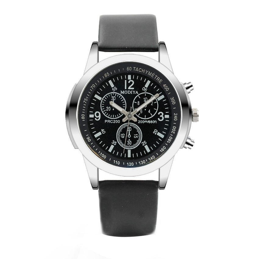 Women Watches Female Quartz Women Watches Fashion Clock Ladies Watch Vintage Watch Three Small Dials Business Leather Strap *M