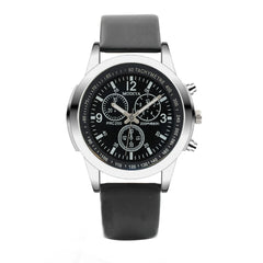 Women Watches Female Quartz Women Watches Fashion Clock Ladies Watch Vintage Watch Three Small Dials Business Leather Strap *M