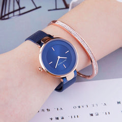 MINIFOCUS Thin Ladies Wrist Watch Women Fashion Stainless Steel Watch Strap Quartz Girls Watches Womans Clock Relogio Feminino