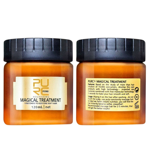 120/60ML Magic Deep Hair Cream Repair keratin Hair & Scalp Treatment Nutrition Soft Baking Oil Repairing Hair Rashness Scalding