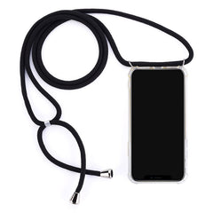 Transparent Soft TPU Cell Phone Case With Lanyard Necklace Shoulder Neck Strap Rope Cord for iphone 11 6 7 8 plus x xs xr xs max