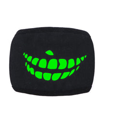 1PCS Cotton Dustproof Mouth Face Mask Glow In Dark Skull Scarey Masks Black Women Men Muffle Face Mouth Masks