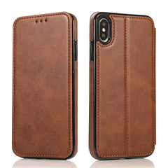 Magnetic Wallet Flip PU Leather Phone Case For Iphone XS Max XR XS 8 7 6 6S Plus Holder Card Slot Shockproof Full Fitted Cover