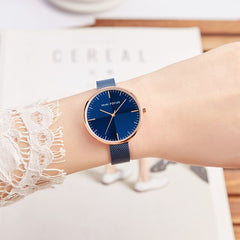 MINIFOCUS Thin Simple Quartz Watch Women Clock Mechanism Womens Watches Top Brand Luxury Women's Casual Dress Relogio Feminino