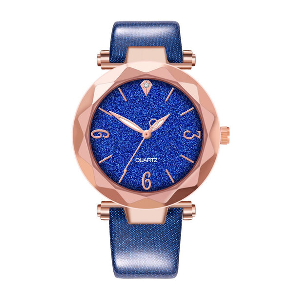 Women Watches Romantic Starry Sky Wristwatch Leather Scale Designer Ladies Clock Simple Dress Gfit A Watch 2020 Montre Femme@50