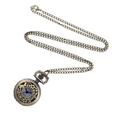 New Arrival Retro Oracle Bronze Quartz Pocket Watches Vintage Couple  Watches Fashion Clock Christmas Birthday Gift@50