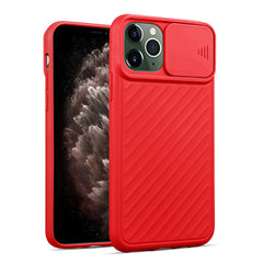 Colorful Silicone Shockproof Phone Case For iphone 11 Pro Max XR X XS Max 7 8 Plus Camera Protection Soft TPU Solid Color Cover