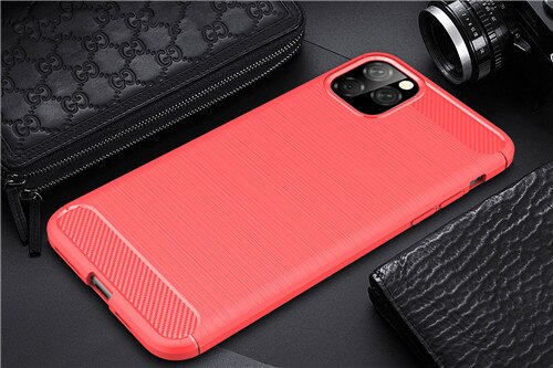 Soft Case For iPhone 11 Case Cover For iPhone 11 Pro Case Luxury Bumper For iPhone 11 Pro MAX Case Silicone Soft TPU Funda Coque