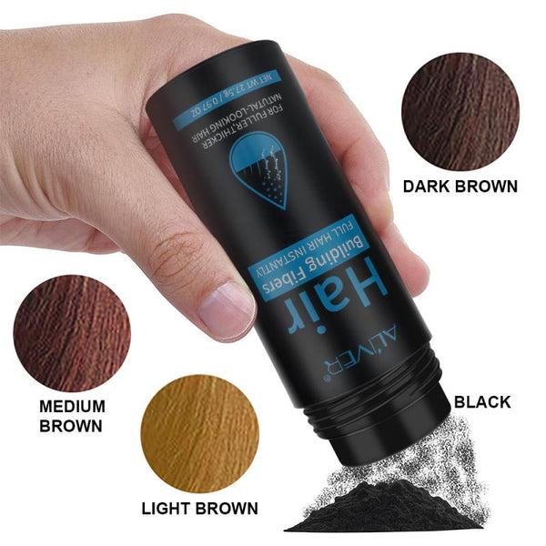 ALIVER Hair Fiber Applicator Hair Building Fiber Spray Pump Styling Color Powder Extension Thinning Thickening Hair Growth TSLM2
