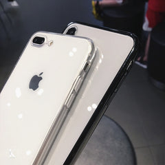 Shockproof Silicone Bumper Frame Transparent Phone Case For iPhone X XS XR XS Max 8 7 6 6S Plus Clear protection Back Cover
