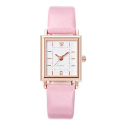 Women Watches Simple Dress Quartz Wrist Watch Ladies Steel Leather Square Brand Luxury Watch Clock Gift Dropshiping Montre Femme