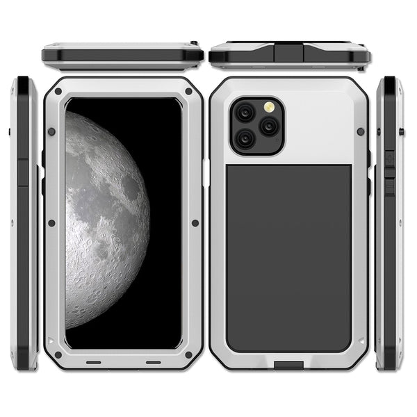 Luxury 360 Full Protect Metal Aluminum Phone Case for iPhone 11 XS MAX XR X 6 6S 7 8 Plus Shockproof Cover For iPhone 11 Pro Max