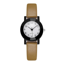 New Famous Brand Women Simple Leather Band Analog Quartz Leather Strap Round Wristwatch Watches Fashion  Relogio Feminino Clock