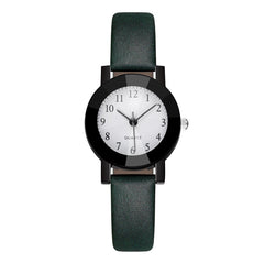 New Famous Brand Women Simple Leather Band Analog Quartz Leather Strap Round Wristwatch Watches Fashion  Relogio Feminino Clock