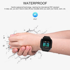 Y8 Smart watch IP67 Waterproof Activity Fitness tracker Watch Heart Rate Monitor Sports Men Smartwatch For Android IOS Phone