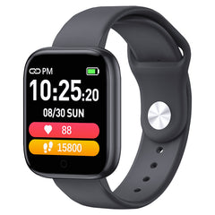 Smart watch Alloy Case IP67 Waterproof Bluetooth Pedometer Heart Rate Monitor 1.54 inch Color Display SmartWatch For Android/IOS