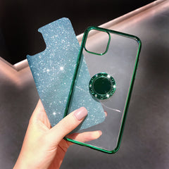 Glitter Powder Transparent Phone Case For iPhone 11 Pro Max XR X XS Max 8 7 6 6SPlus Shining Soft Silicone Shockproof Back Cover