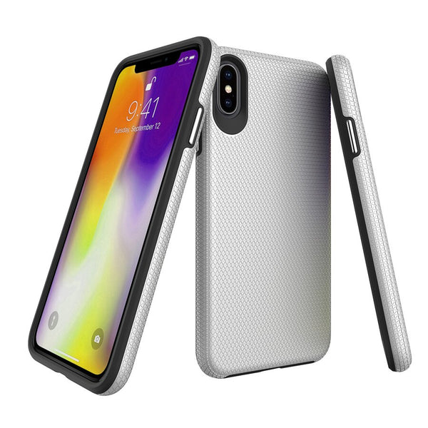 Shockproof Armor Phone Case For iphone 11 XR X XS Max 8 7 6 6S Plus High Heat dissipation TPU Cases Diamond Pattern Back Cover