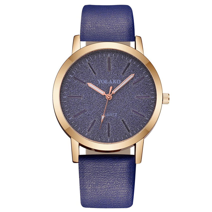 starry sky watch women lady watch for woman Casual Quartz Leather Band Analog women clock luxury Wristwatch montres femmes 03*