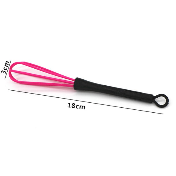 1PC Pro Salon Hairdressing Dye Cream Whisk Plastic Hair Mixer Barber Stirrer Hair Care Styling Tools Blender 6 Colors