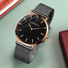 Men's Watches Relojes Hombre Men Watch Top Brand Luxury Business Watches Men's Stainless Steel Male Clock relogio masculino saat